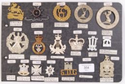 MILITARY CAP BADGES