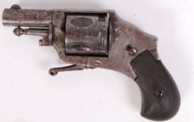 ANTIQUE BELGIAN BULLDOG PISTOL
