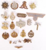 WORLD WAR CAP BADGES