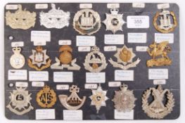 MILITARY UNIFORM BADGES