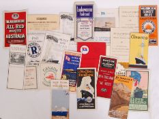 VINTAGE SHIPPING & TRAVEL BROCHURES