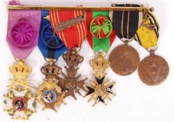 WWII BELGIAN MEDAL GROUP