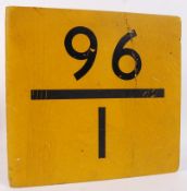 BRITISH RAIL WATER SIGN