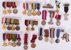 MINATURE MEDAL GROUPS