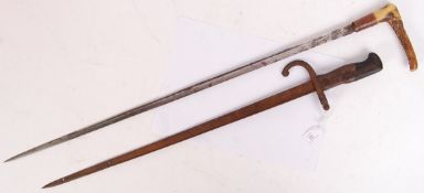 BAYONET & SWORD STICK