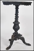A Victorian Jacobean revival Irish / Scottish carv