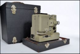 A collection of 20th century vintage cinematography and photographic equipment to include a Eumig P8