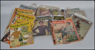 A large collection of assorted antique and vintage Women's magazines. Mostly from the 1930's but