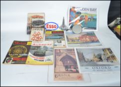 A large collection of motoring, travel and transport relating items to include books, magazines &