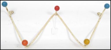 A retro mid century atomic / sputnik coat stand of
