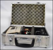 A retro 20th century Sony personal tape recorder, retaining original box and packaging, looking to