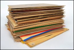 A collection of vintage 20th century Jazz records on 78rpm format featuring several artists to