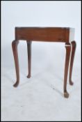 A good Queen Anne revival canteen table - canteen