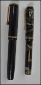 A vintage Parker Premiere fountain pen with 14ct n