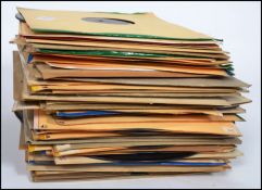 A collection of vintage 78rpm records dating back from the early 20th century to include several