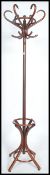 A 20th century Thonet style bentwood hatstand havi