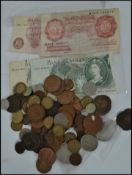 A good collection of world coins to include Victorian, English, Continental etc. along with some