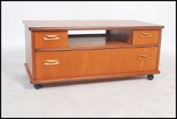 A retro 20th century G Plan Kelso teak wood televi