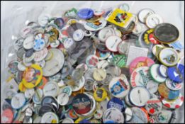 A very large collection of vintage and retro pin b