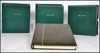 A collection of Isle of Man stamps within 4 presentation album to include Princess Diana / Royal