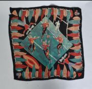 A vintage early 20th century possibly 1930's Silk