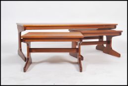 A vintage 20th century retro G Plan style teak woo