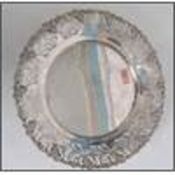 A fantastic large 20th century Egyptian silver pla