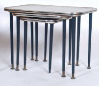 A retro 20th century inspired formica wood effect