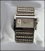 A ladies contemporary Storm ' 9 ' wristwatch compl
