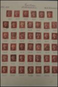 GB STAMPS Complete collection of the popular 1858