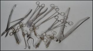 A collection of vintage medical doctors surgical o