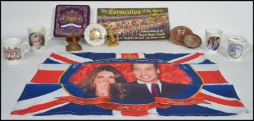 A collection of commemorative items to include a 2