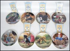 A full set of eight Hamilton Collectors plates wit