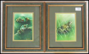 David Finney (British 20th Century) A pair of orig