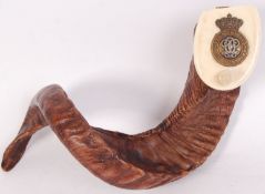 REGIMENTAL RAMS HORN
