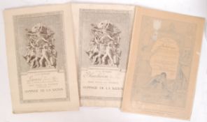 FRENCH WWI MEMORIAL CERTIFICATES