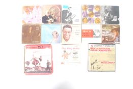 A collection of vintage 20th century reel to reel boxed tapes to include Minstrels, Cowboys, Nat