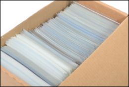 Postcard sleeves. Shoe box of second hand wallets. Clean & free of stickers.