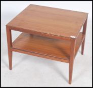 A stunning retro 20th century Danish square teak w