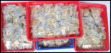 A large collection of new and unused furniture / cabinet locks complete with the keys, most in the