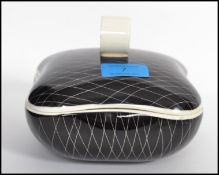 A Retro 1950's majolika Schramberg ' Dekor Mignon ' lidded dish. Bulbous form with classic period