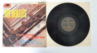 The Beatles Please Please Me vinyl long play LP, 1963 UK 1st issue / press 1963 Uk Dick James