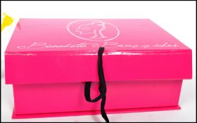 A vintage designer Magic Mirror handbag Benedetta Bruzziches of oval form having mirror panels