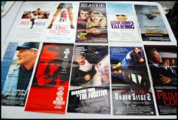 Film Posters; a large collection of 10x vintage movie / cinema advertising posters. All Austrian