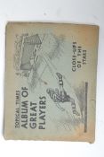 A 'Topical Times Panel Portrait Album of Star Footballers' containing a complete set of twenty-