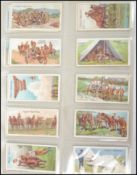 Cigarette Cards; An album of complete sets of vintage cigarette cards. All Players, . Comprising