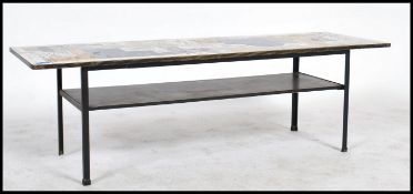 A Terence Conran coffee table depicting London sce