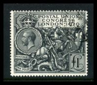GB STAMP. 1929 PUC £1. SG 438. The most iconic and popular British stamp after the 1d Penny Black.