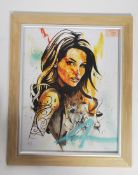 A graffiti urban art print after Bristol Street artist SPZero76 entitled A Plus No 1/1 2012.