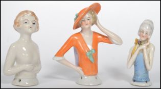 A group of three early 20th century possibly Germa